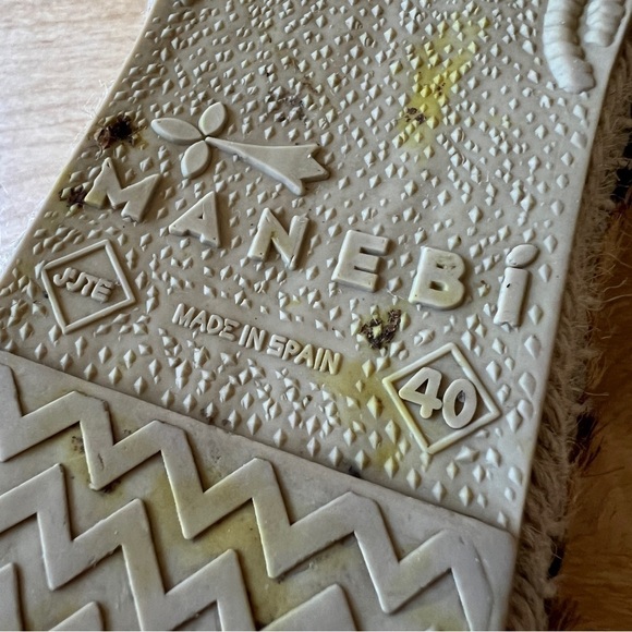 MANEBI ACCRA LEOPARD PRINT CALF HAIR ESPADRILLE 40-9 - Picture 8 of 8